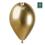 13" Gemar Chrome/ Shiny Balloons, 25ct.