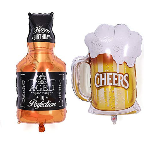 Mylar Men Party Balloon, 10ct / $10.00