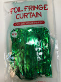 Foil Fringe Curtain, 5ct. / $5.25