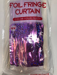 Foil Fringe Curtain, 5ct. / $5.25