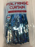 Foil Fringe Curtain, 5ct. / $5.25