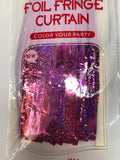 Foil Fringe Curtain, 5ct. / $5.25