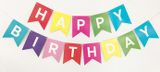 Happy Birthday Paper Banner